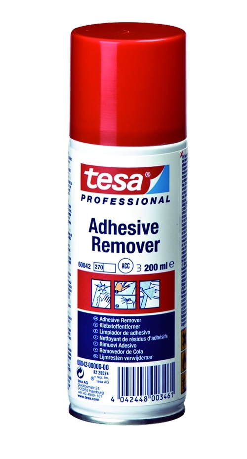 tesa odstraňovač lepidla ve spreji, 200 ml, bezbarvý