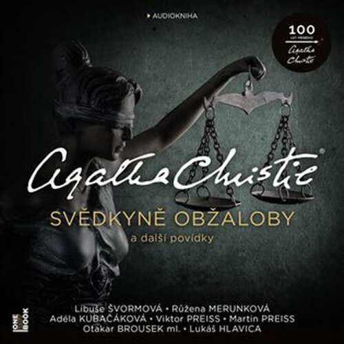 CD Svědkyně obžaloby a další povídky (audiokniha) - Agatha Christie
